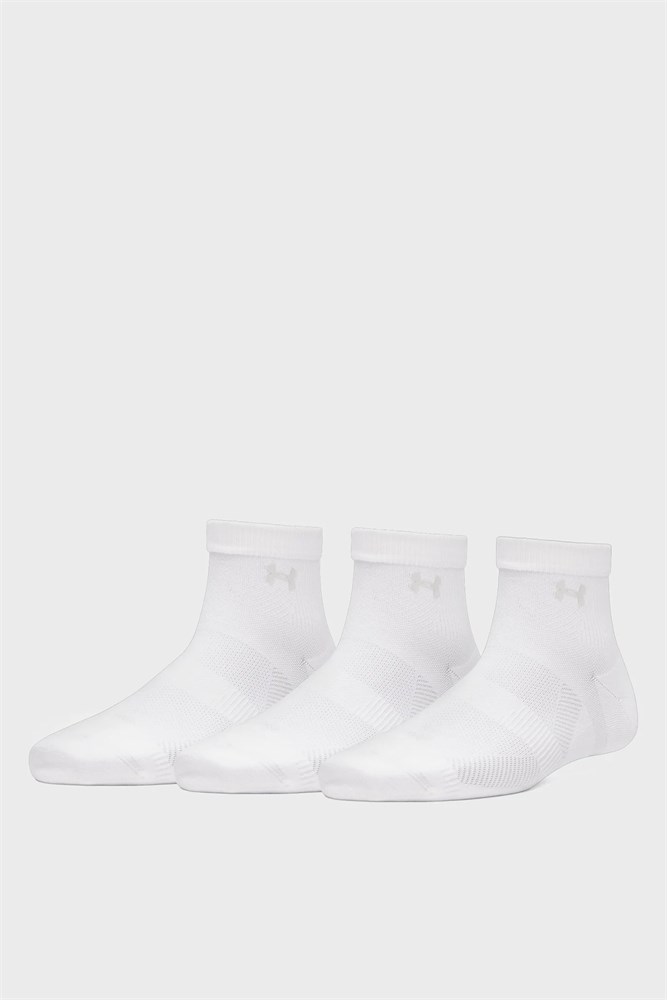 Купить оптом Носки (3 пары) Under Armour Women's Vanish 3pk Qtr 6013142-100 6013142-100
