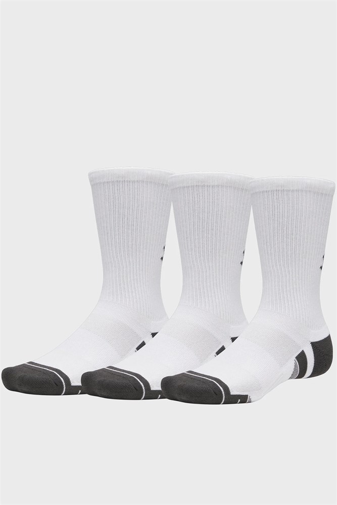 Купить оптом Носки (3 пары) Under Armour New UA Perf Tech 3pk Crew 6015139-100 6015139-100