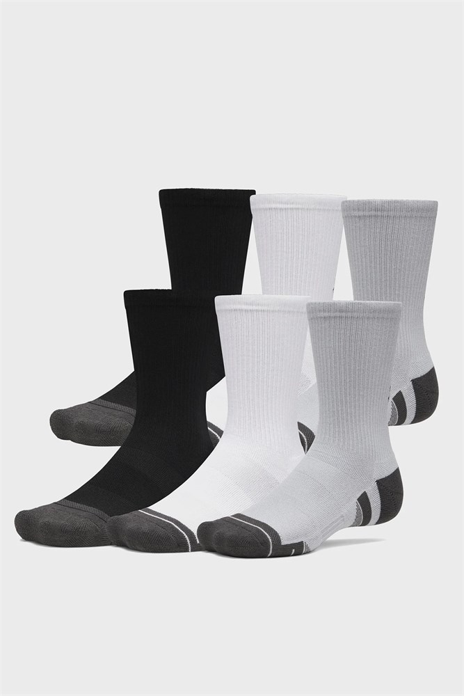 Купить оптом Носки (6 пар) Under Armour New Unisex Perf Tech 6pk Crw 6015145-011 6015145-011