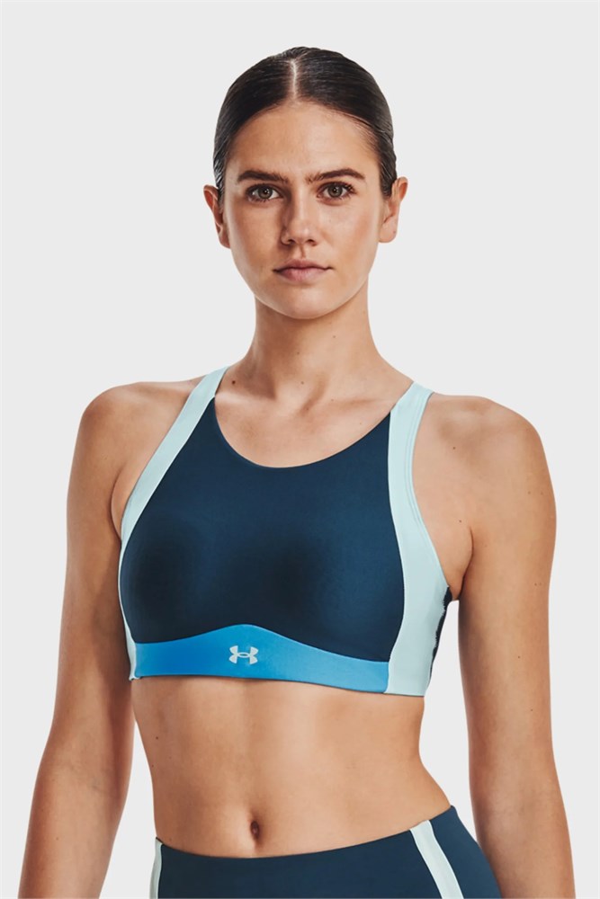 Купить оптом Бра Under Armour Infinity Mid High Neck Shine 1373854-437 1373854-437