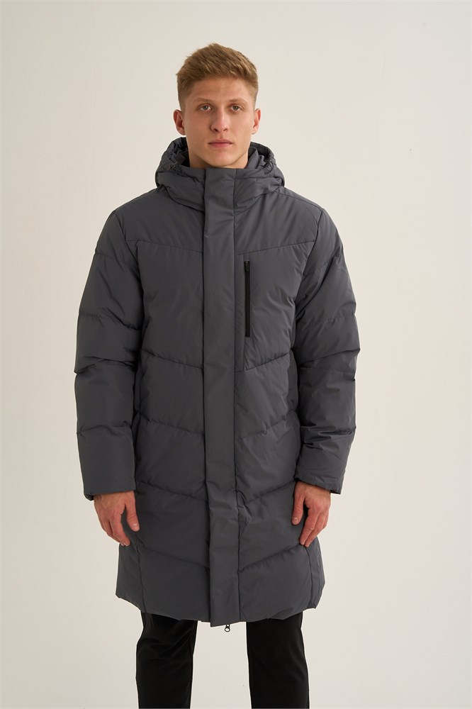 Купить оптом Пуховик средней длины Anta ESSENTIAL Mid-Long Down Куртка 852617902-1 852617902-1