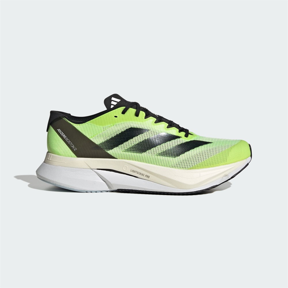 Купить оптом Кроссовки Adidas ADIZERO BOSTON 12 M HP9705 Male white/black/lemon HP9705 - фото 56898