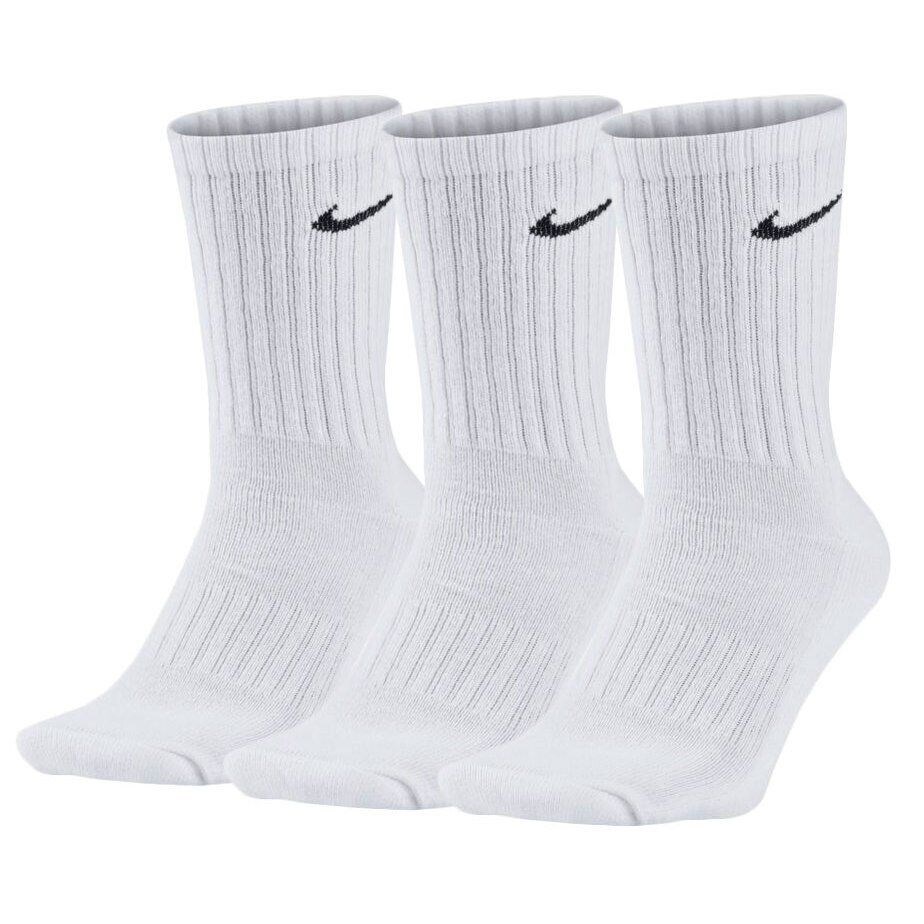 Купить оптом Носки Nike U NK EVERYDAY LTWT CREW 3PR SX7676-100 BLACK/WHITE Unisex SX7676-100 - фото 65440