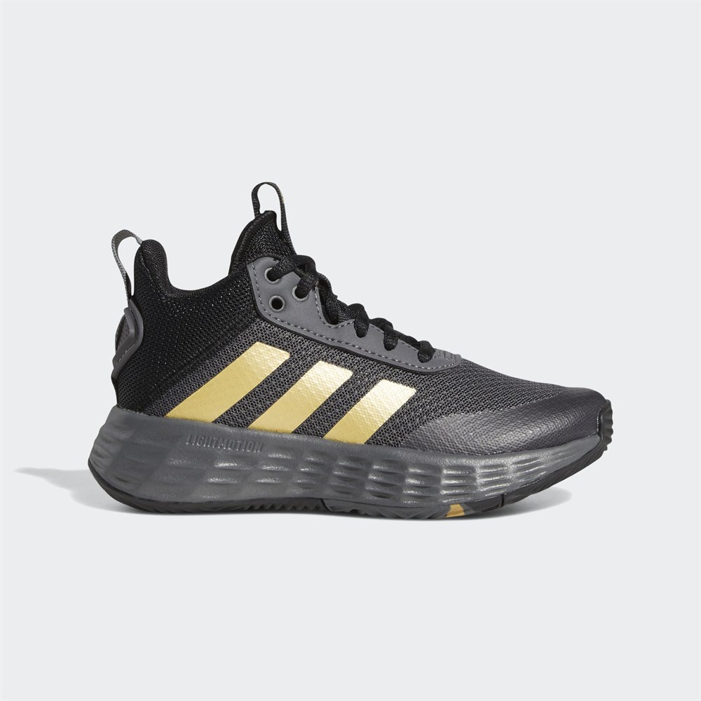 Купить оптом Кроссовки Adidas OWNTHEGAME 2.0 K GZ3381 Grey/Gold/Black Kids 13.5K UK GZ3381 - фото 65528