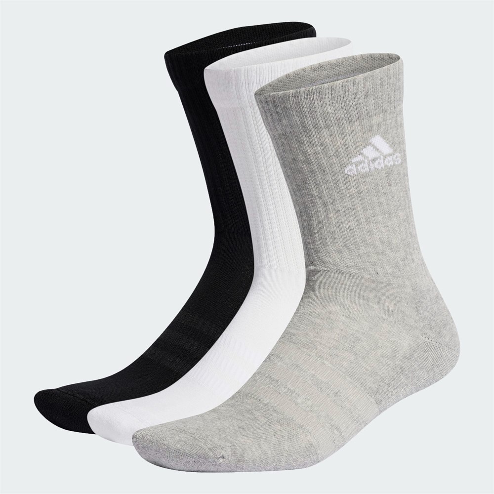 Купить оптом Носки Adidas C SPW CRW 3P IC1311 Grey/White/Black Unisex IC1311 - фото 66650