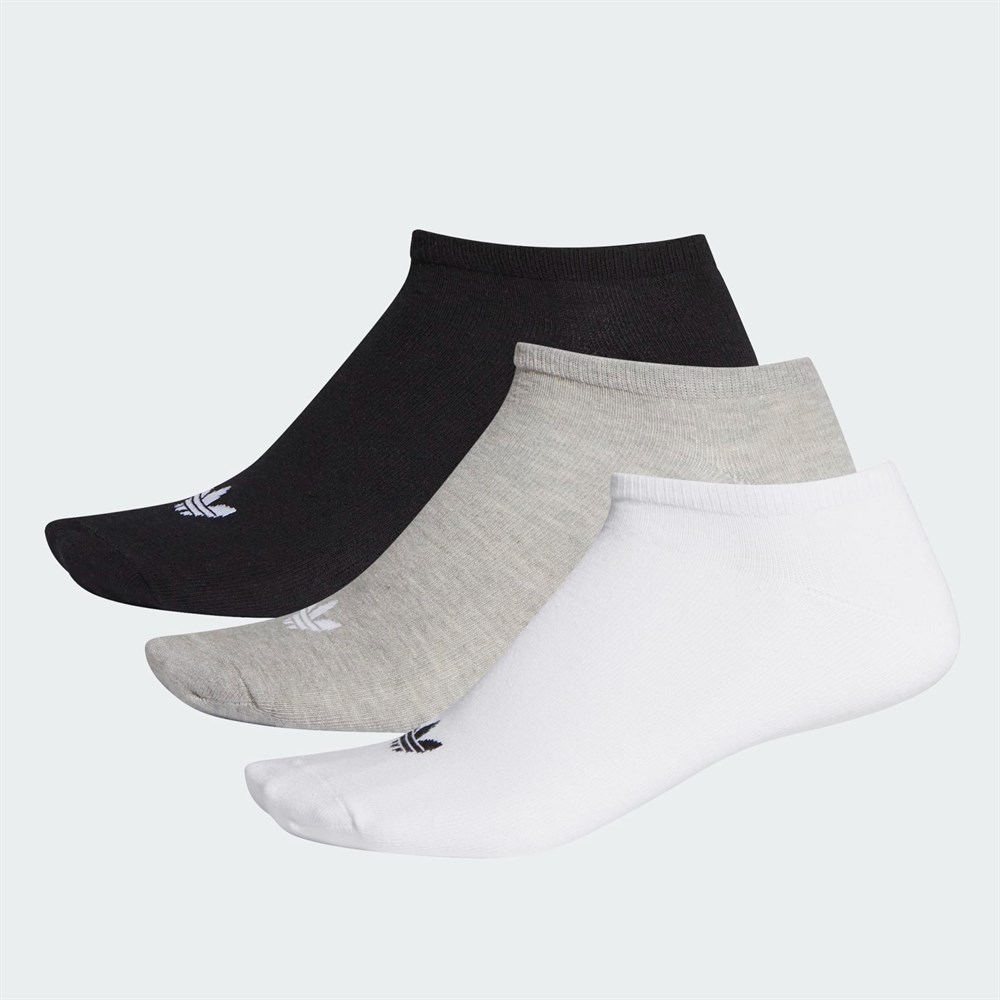 Купить оптом Носки Adidas TREFOIL LINER FT8524 WHITE/BLACK/MGREYH Male 39-42 FT8524 - фото 67265