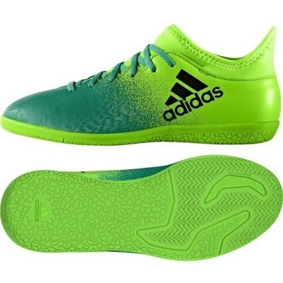 Купить оптом Бутсы Adidas X 16.3 IN J SGREEN/CBLACK/CORGRN BB5871 Kids 1 BB5871 - фото 68328