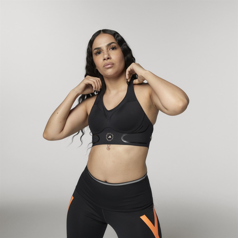 Купить оптом Топ бра Adidas TRUEPACE BRA BLACK FU0275 Female 70D FU0275 - фото 70492