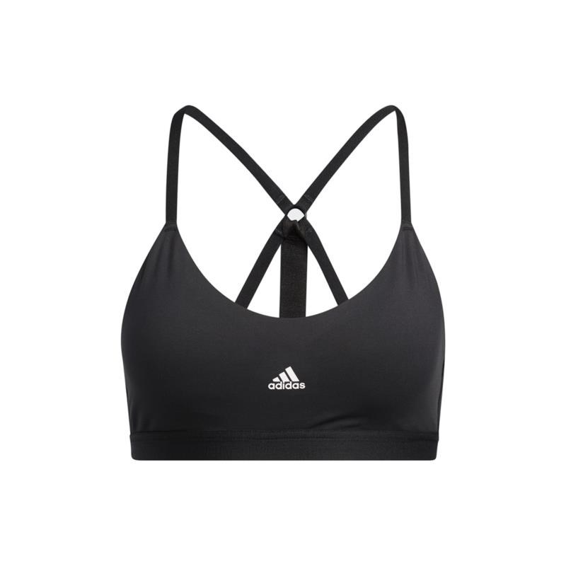 Купить оптом Топ бра Adidas LS SUMMER BRA BLACK/WHITE GM2796 Female GM2796 - фото 71084
