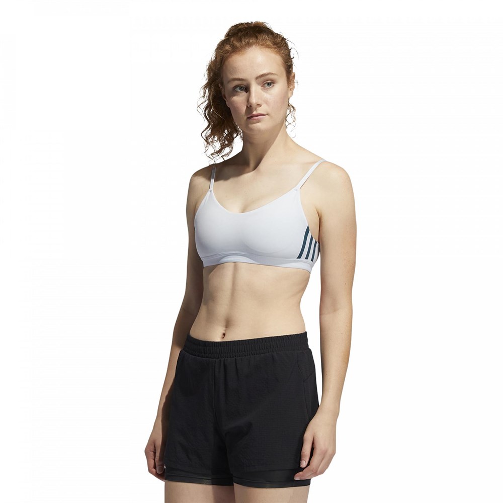 Купить оптом Топ бра Adidas AM 3S BRA HALBLU/WILTEA/WILTEA GM2878 Female GM2878 - фото 71095