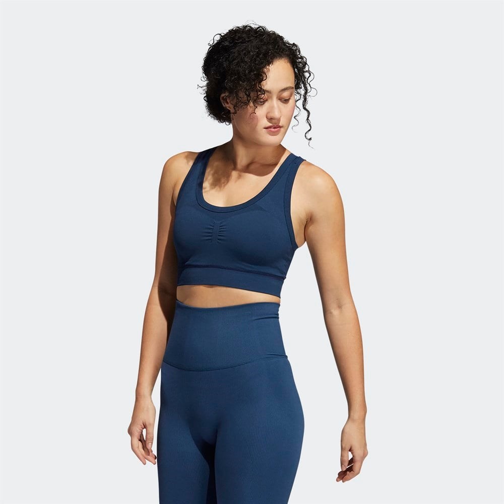 Купить оптом Топ бра Adidas STUDIO BRACRENAV GN9123 Female GN9123 - фото 71135