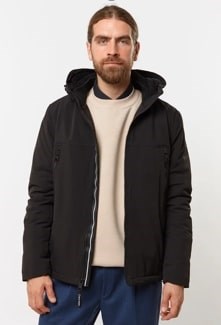Купить оптом Куртка Calvin Klein Sherpa Lined Hooded Soft Shell Jacket CM105270-BLK CM105270-BLK - фото 81844