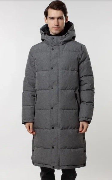 Купить оптом Парка DKNY Long Hooded Parka DX0MP264-HGR DX0MP264-HGR - фото 81919