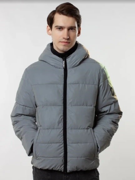 Купить оптом Пуховик DKNY Logo Puffer Jacket DX2MN197-RFN DX2MN197-RFN - фото 81922