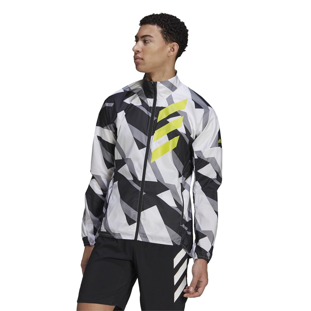 Купить оптом Куртка Adidas AGR Wind Jkt WHITE GJ7618 Male GJ7618 - фото 86303