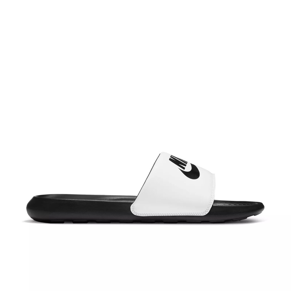 Купить оптом Сланцы Nike NIKE VICTORI ONE SLIDE CN9675-005 BLACK/WHITE-BLACK Male CN9675-005 - фото 89664