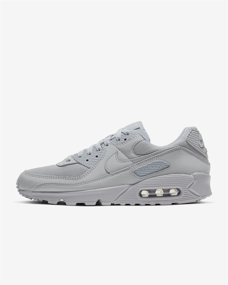 Купить оптом Кроссовки Nike AIR MAX 90 CN8490-001 WOLF GREY/WOLF GREY-WOLF GREY-BLACK Male CN8490-001 - фото 90655