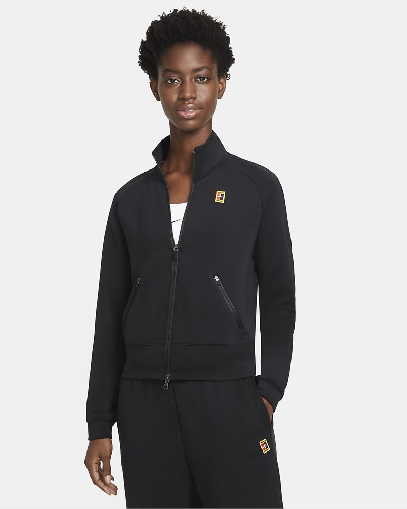 Купить оптом Толстовка Nike W NKCT DF HERITAGE JKT FZ CV4701-010 BLACK Female CV4701-010 - фото 90682