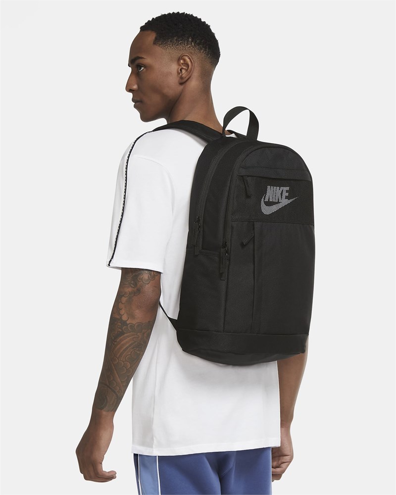 Купить оптом Рюкзак Nike NK ELMNTL BKPK - LBR DD0562-010 BLACK/BLACK/WHITE Unisex DD0562-010 - фото 90714