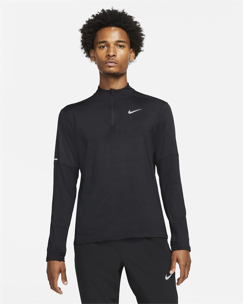 Купить оптом Лонгслив Nike M NK DF ELMNT TOP HZ DD4756-010 BLACK/REFLECTIVE SILV Male DD4756-010 - фото 90719