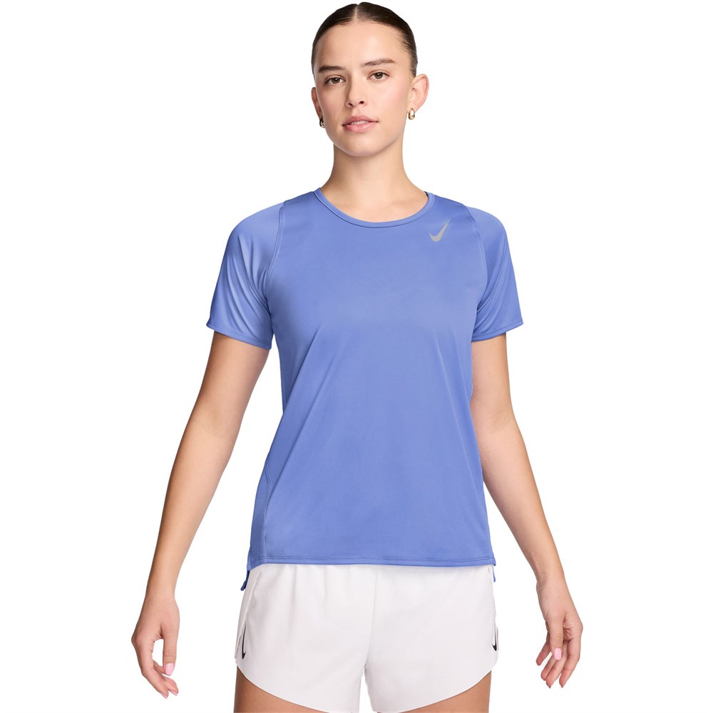 Купить оптом Футболка Nike W NK DF RACE TOP SS DD5927-494 BLACK/REFLECTIVE SILV Female DD5927-494 - фото 90722