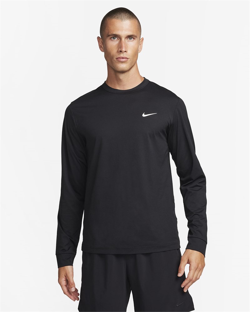 Купить оптом Лонгслив Nike M NK DF UV HYVERSE LS FB8583-010 BLACK/WHITE Male FB8583-010 - фото 90884