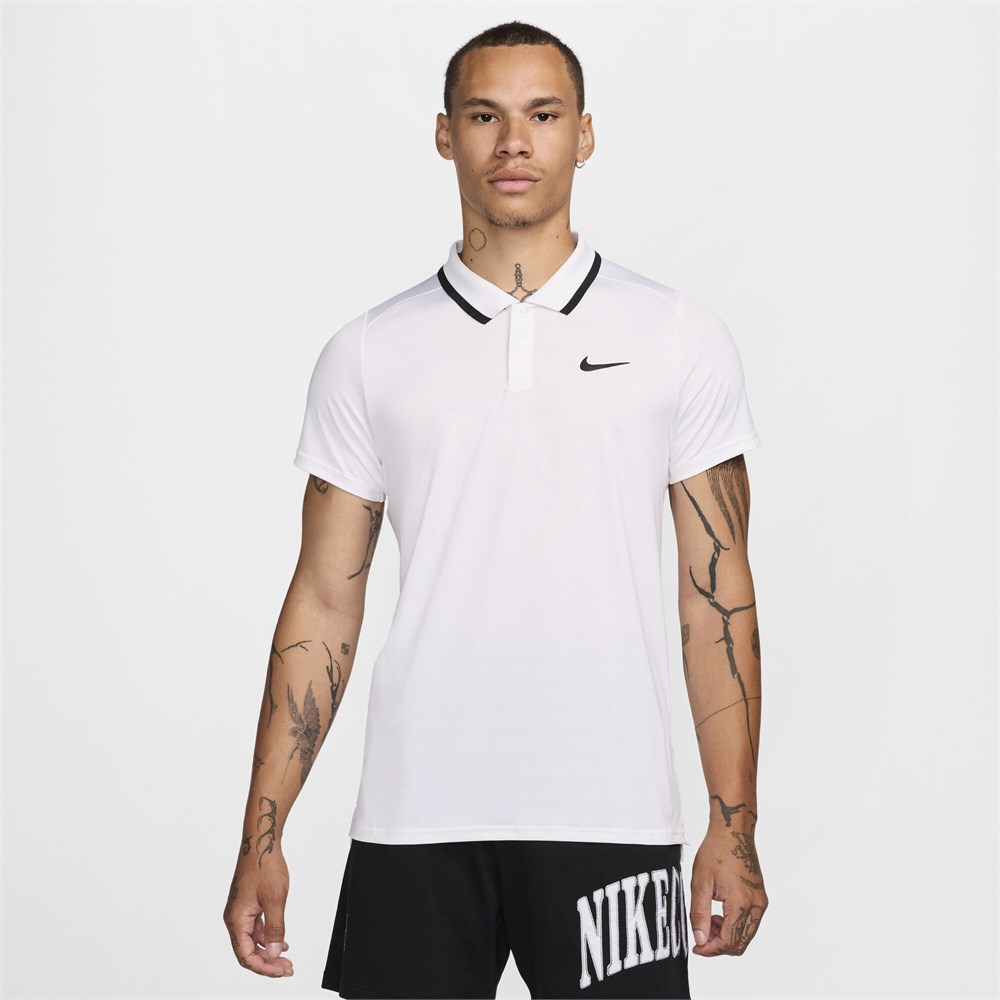 Купить оптом Поло Nike M NKCT DF ADVTG POLO FD5317-100 BLACK/WHITE/WHITE Male FD5317-100 - фото 90895