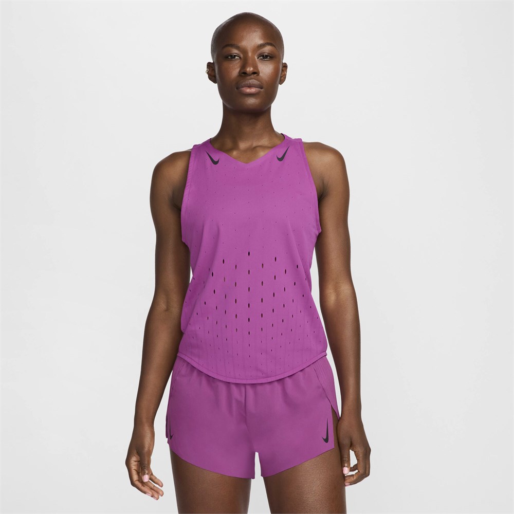 Купить оптом Майка Nike W NK ARSWFT DFADV SINGLET FN2504-518 BLACK/WHITE/WHITE Female FN2504-518 - фото 91003