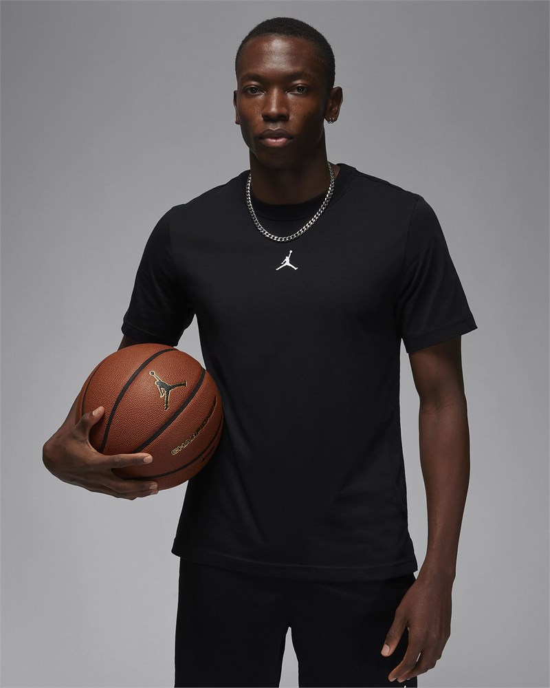 Купить оптом Футболка Nike M JORDAN DF SPRT SS TOP FN5829-010 BLACK/WHITE Male FN5829-010 - фото 91026
