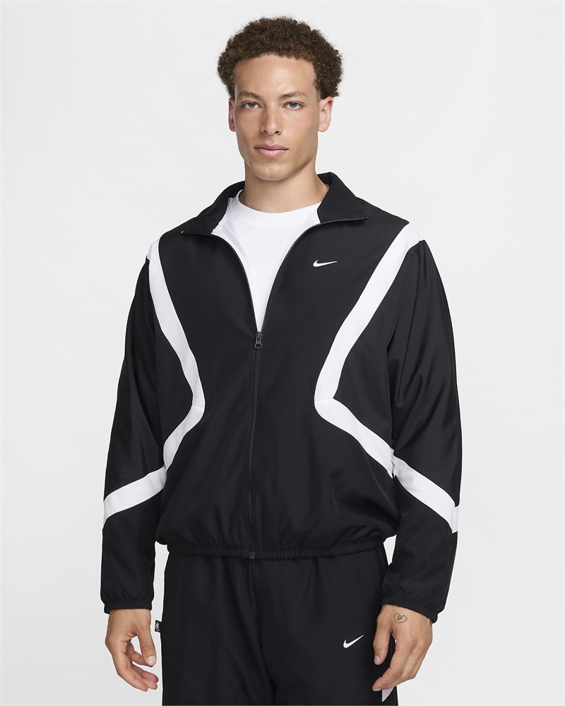 Купить оптом Ветровка Nike M NK DF WVN ICON JKT STRTFV FZ0248-010 BLACK/BLACK/WHITE/WHITE Male FZ0248-010 - фото 91135