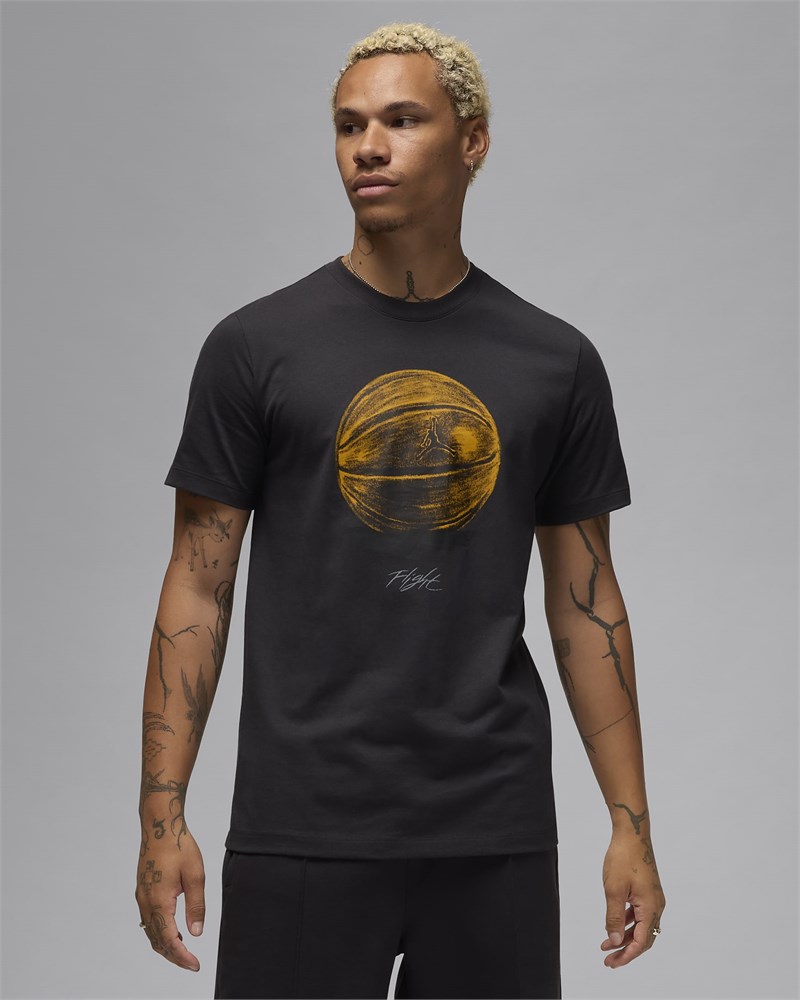 Купить оптом Футболка Nike M JORDAN BRAND BBALL SS CREW RGN FZ1993-045 OFF NOIR/SMOKE GREY Male FZ1993-045 - фото 91170