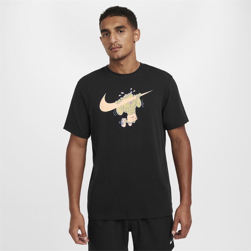 Купить оптом Футболка Nike M NK DF TEE SLUB IYKYK HF6142-010 BLACK Male HF6142-010 - фото 91230