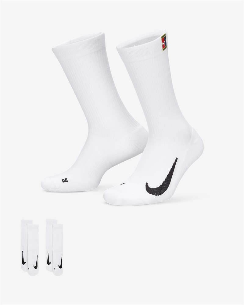 Купить оптом Носки Nike U NK MULTIPLIER CREW 2PR CUSH SK0118-100 BLACK/BLACK Unisex SK0118-100 - фото 91305