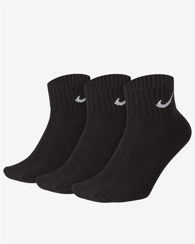 Купить оптом Носки Nike U NK CUSH ANKLE 3PR-VALUE SX4926-001 BLACK/WHITE Unisex SX4926-001 - фото 91307