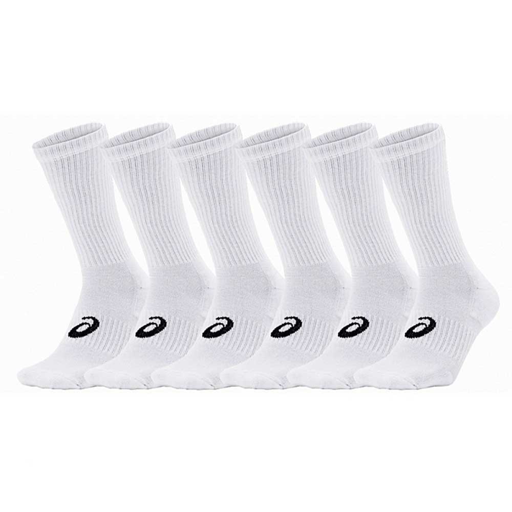 Купить оптом Носки ASICS 6PPK CREW SOCK 141802-0001 WHITE Unisex 141802-0001 - фото 91396