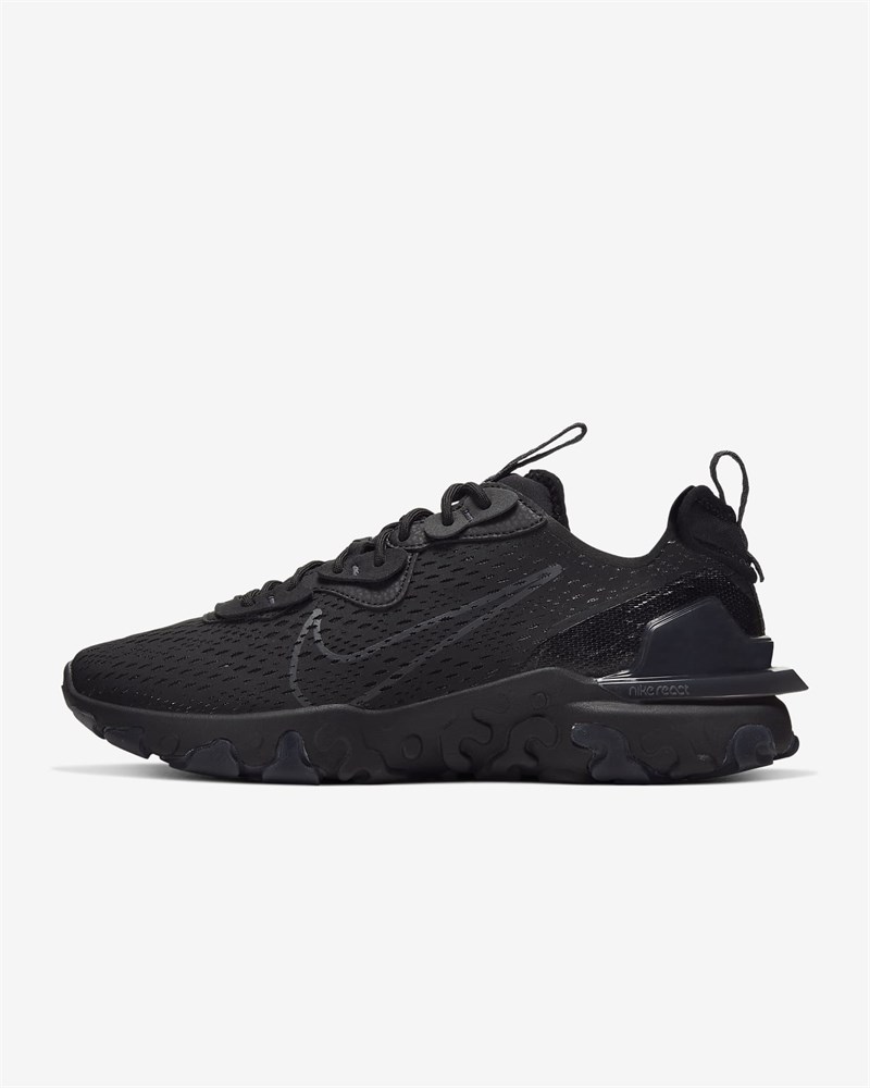 Купить оптом Кроссовки Nike REACT VISION CD4373-004 BLACK/ANTHRACITE-BLACK-ANTHRACITE Male CD4373-004 - фото 91487