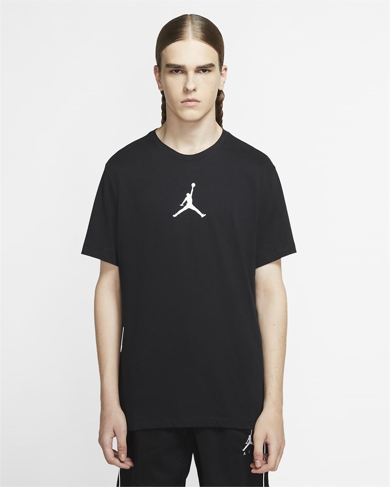 Купить оптом Футболка Nike M JORDAN JUMPMAN DFCT SS CREW CW5190-010 BLACK/WHITE Male CW5190-010 - фото 91502
