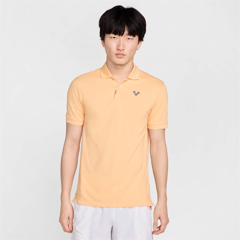 Купить оптом Поло Nike THE POLO DF RAFA SLIM DD8532-777 ORANGE CHALK/DEEP NIGHT Male DD8532-777 - фото 91519