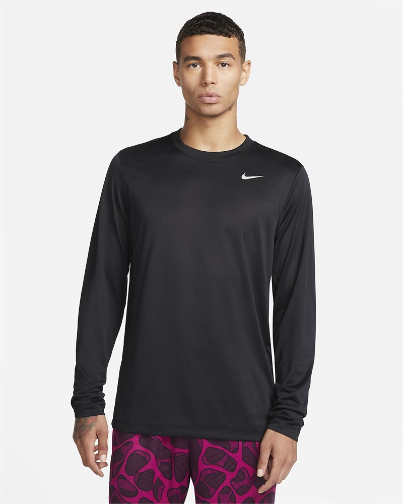 Купить оптом Лонгслив Nike M NK DF TEE RLGD LS RESET DX0993-010 BLACK/MATTE SILVER Male DX0993-010 - фото 91582