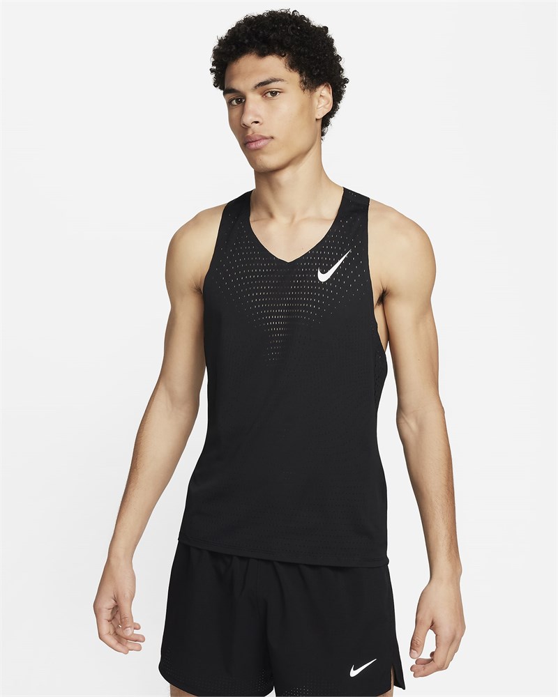Купить оптом Майка Nike M NK DFADV AROSWFT SINGLET FN4231-010 BLACK/SUMMIT WHITE Male FN4231-010 - фото 91647