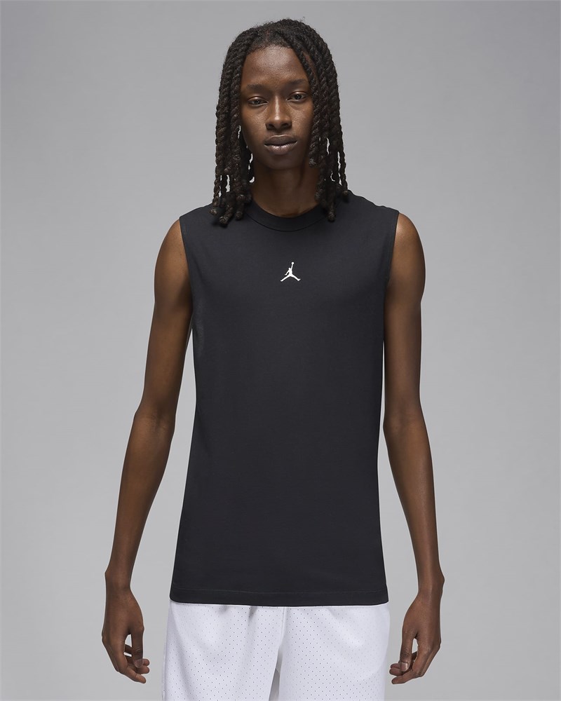 Купить оптом Майка Nike M JORDAN DF SPRT SLVLS TOP FN5856-010 BLACK/WHITE Male FN5856-010 - фото 91654