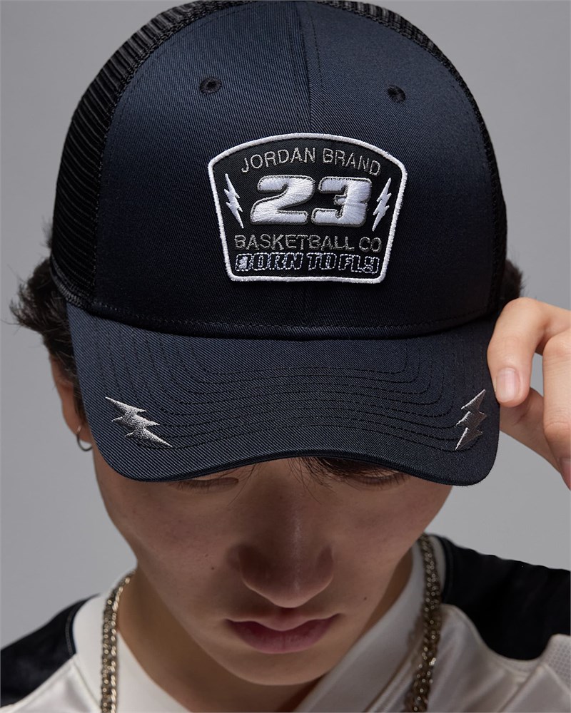 Купить оптом Кепка Nike U JORDAN RISE CAP S CB TRKR HJ2428-010 BLACK/WHITE/SMOKE GREY Unisex-XL HJ2428-010 - фото 91758