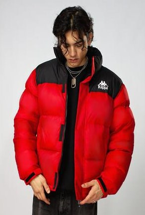 Купить оптом Куртка Kappa KJDJ453MN KJDJ453MN-RED - фото 92380