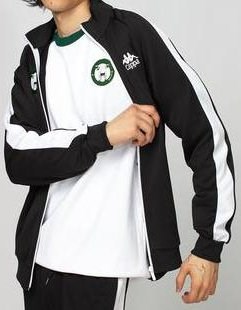 Купить оптом Джемпер на молнии спортивного типа Kappa KKFT358MN KKFT358MN-BLK - фото 92587