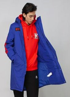 Купить оптом Куртка Kappa KKJP441MI KKJP441MI-BLU - фото 92667