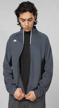 Купить оптом Джемпер на молнии спортивного типа Kappa KLFT362MM KLFT362MM-CMG - фото 92844