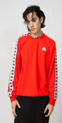 Купить оптом Толстовка Kappa KLRL151MN KLRL151MN-RED - фото 92880