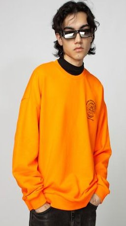Купить оптом Толстовка Kappa KLRL155MN KLRL155MN-ORG - фото 92882