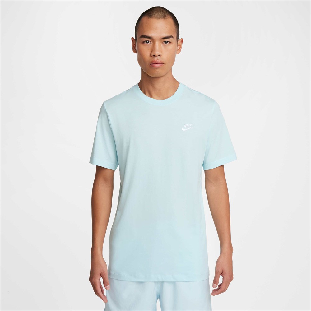 Купить оптом Футболка Nike M NSW CLUB TEE AR4997-476 GLACIER BLUE Male AR4997-476 - фото 93104