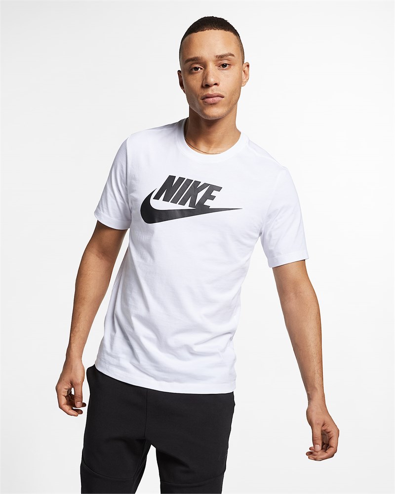 Купить оптом Футболка Nike M NSW TEE ICON FUTURA AR5004-101 WHITE/BLACK Male AR5004-101 - фото 93108